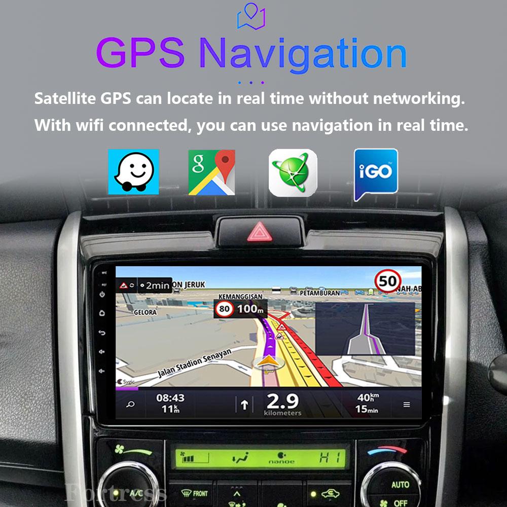 For Toyota Corolla Axio 2 Fielder 3 E160 2012 - 2021 Car Radio Multimedia Video Player Navigation GPS Android No 2din 2 Din Dvd