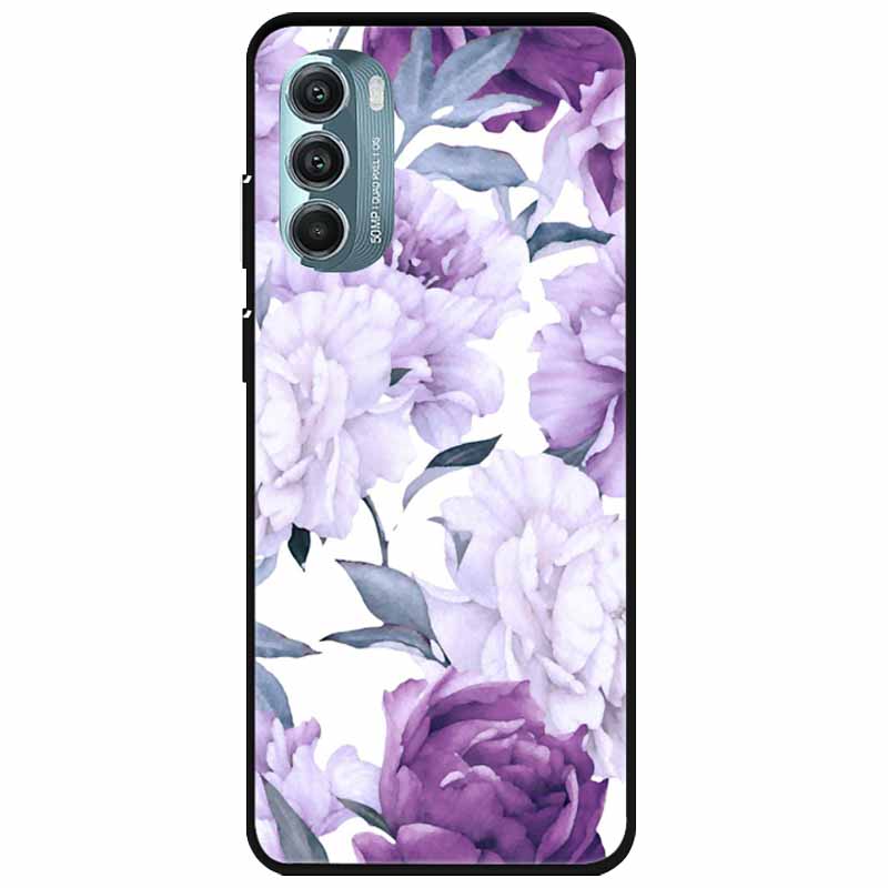 For Moto Edge 2022 Case Silicone Luxury Cartoon TPU Bumper For Motorola Edge (2022) Soft Phone Cover Shell on for MotoEdge Dog