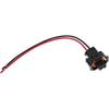 Engine Coolant Temperature Sensor Connector for Buick Enclave for Chevrolet for Hyundai for Dodge 2 Pin Fuel Injector Connector 88953309 Female Black