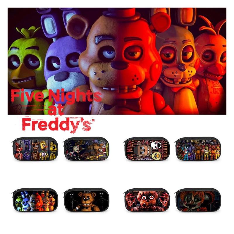 Five Nights At Freddys Pencil Case Kids Stationery Box Pen Storage Bag Boy Gift