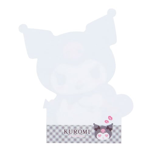 Sanrio (SANRIO) Sanrio Kuromi Character Shaped Memo Kuromi-chan Kuromi 12.7 X 10.8 X 0.9cm Character SANRIO 462161