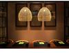 Japanese Rattan Pendant Light for Restaurant, Bar, Bedroom, Study, Tea Room, or Tatami Homestay