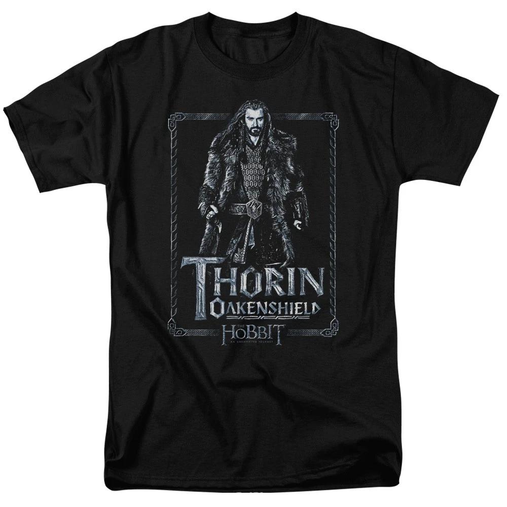 The Lord of The Rings The Hobbit - Thorin Stare - Adult T-Shirt M