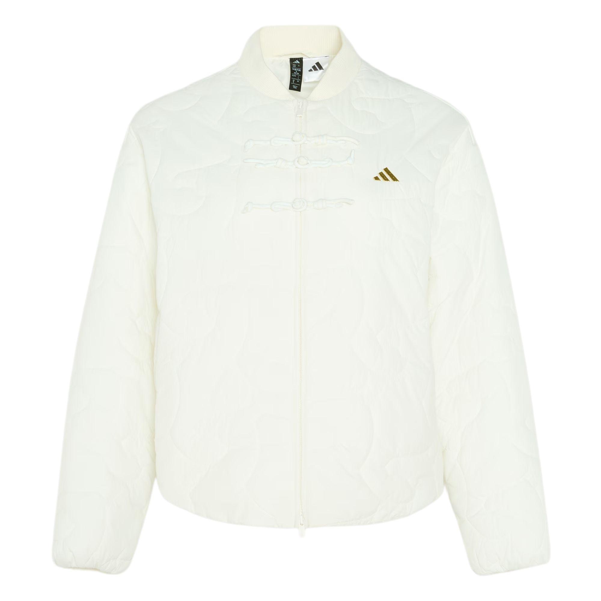 (WMNS) adidas Quilted Jacket Asia Sizing CNY Off White Women s KH2664 XL