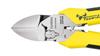 TSUNODA Electric Power Nippers with Crimping Eccentric x 3 Thin-Blade Function, VVF2.6 Cores, 225mm, PUN-225ATG