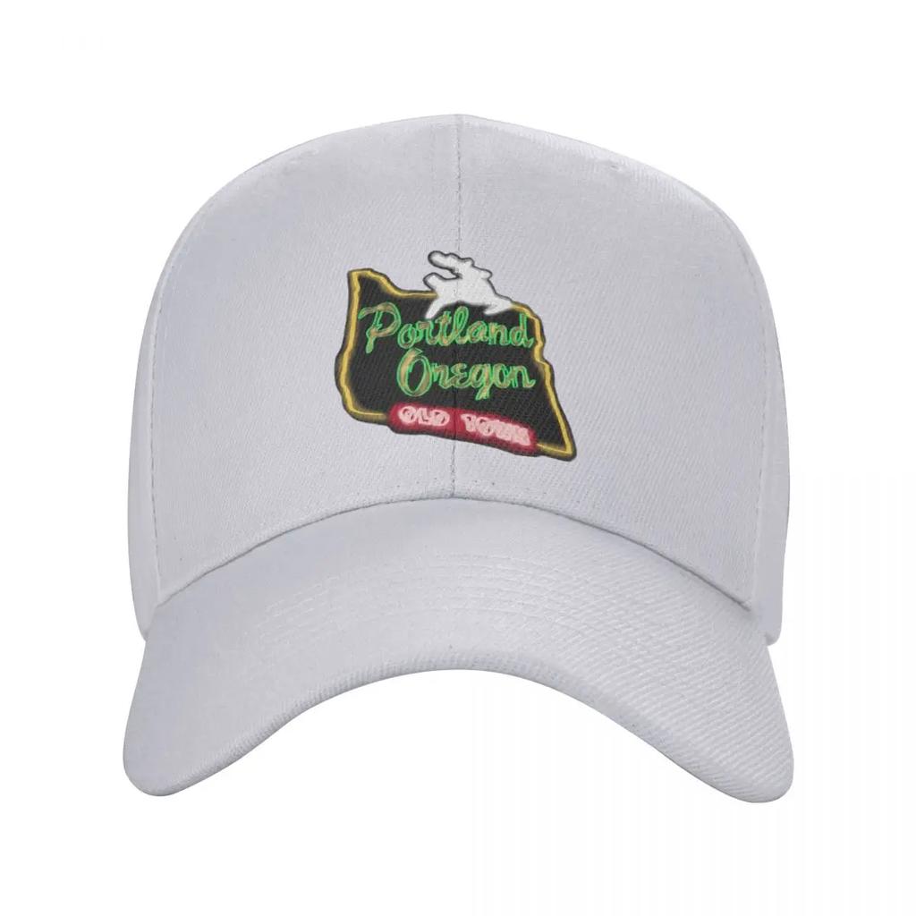 Portland Oregon Sign Baseball Cap Unique Hats Funny Hat Fishing Hat Tea Hat Woman Men's