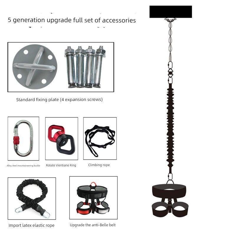 

Эластичный шнур для подвешивания Фитнес Специальный Банджи Воздушная йога Standard paragraph [40kg full set] kids use