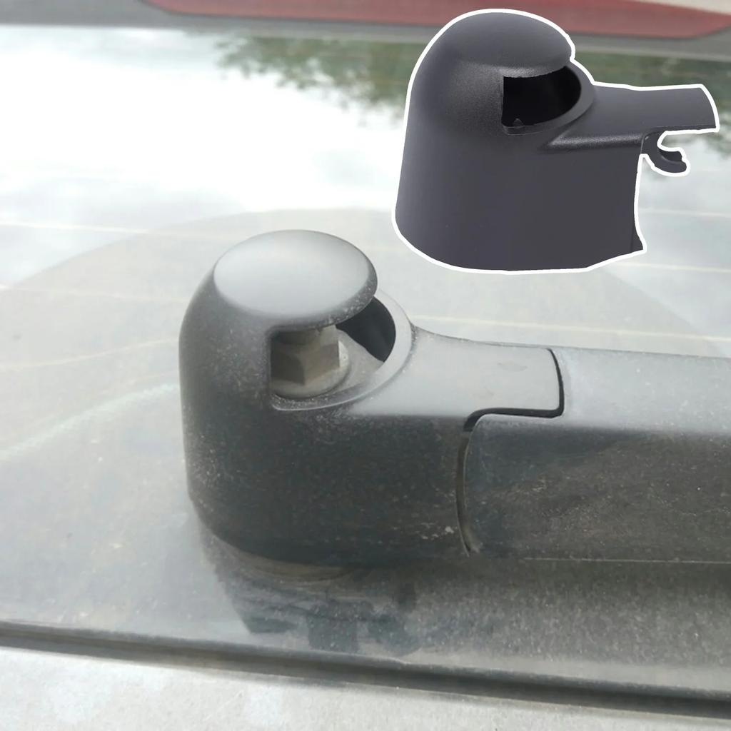 For VW Transporter T5 Multivan Caravelle Doubleback California 2003 - 2015 Rear Wiper Arm Rocker Cover Cap Washer Jet Nozzle