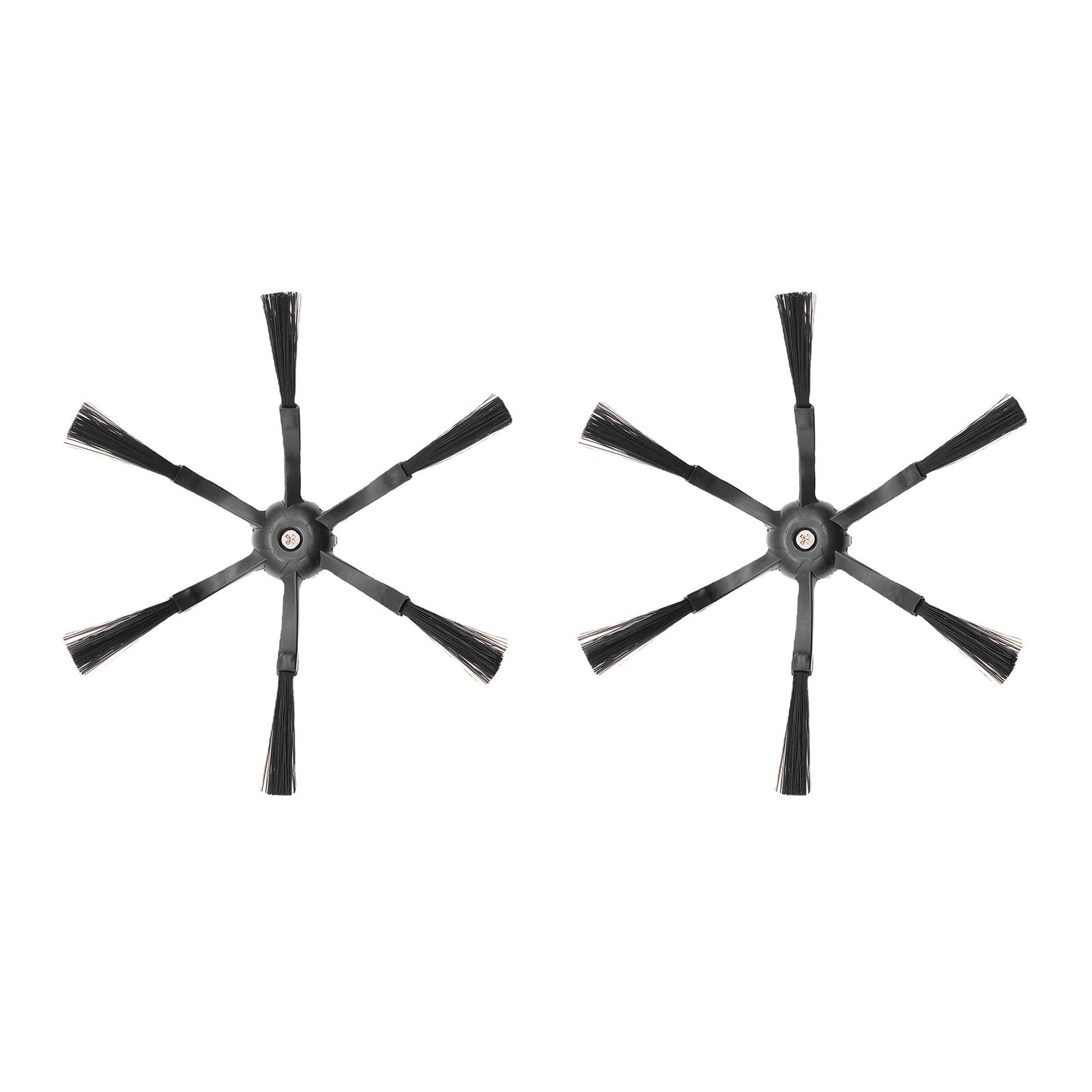 

Угловые боковые щетки для обслуживания, совместимые для робота-пылесоса Roborock S50 1S, насадка-щетка для чистки чёрный