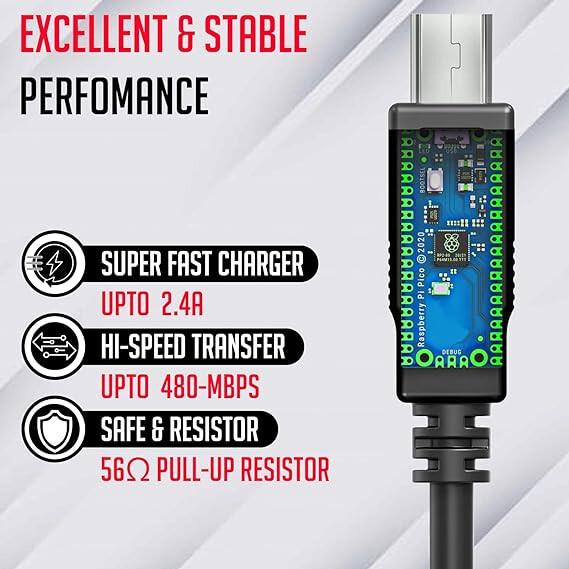 5 pin mini usb cable, usb b cable,camera cable usb2.0 for External HDDS/Card B0B4G2MWSB