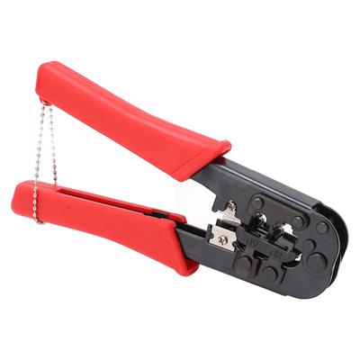 Dual Module Crimping Tool Pressure Welding Wire Cutter Stripper 6P 8P Network Cable Pliers