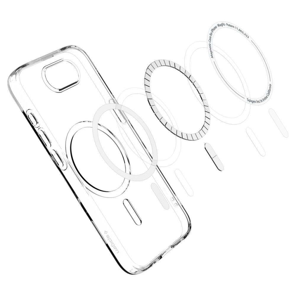 Spigen Liquid Crystal Mag Magsafe Iphone 16E Clear