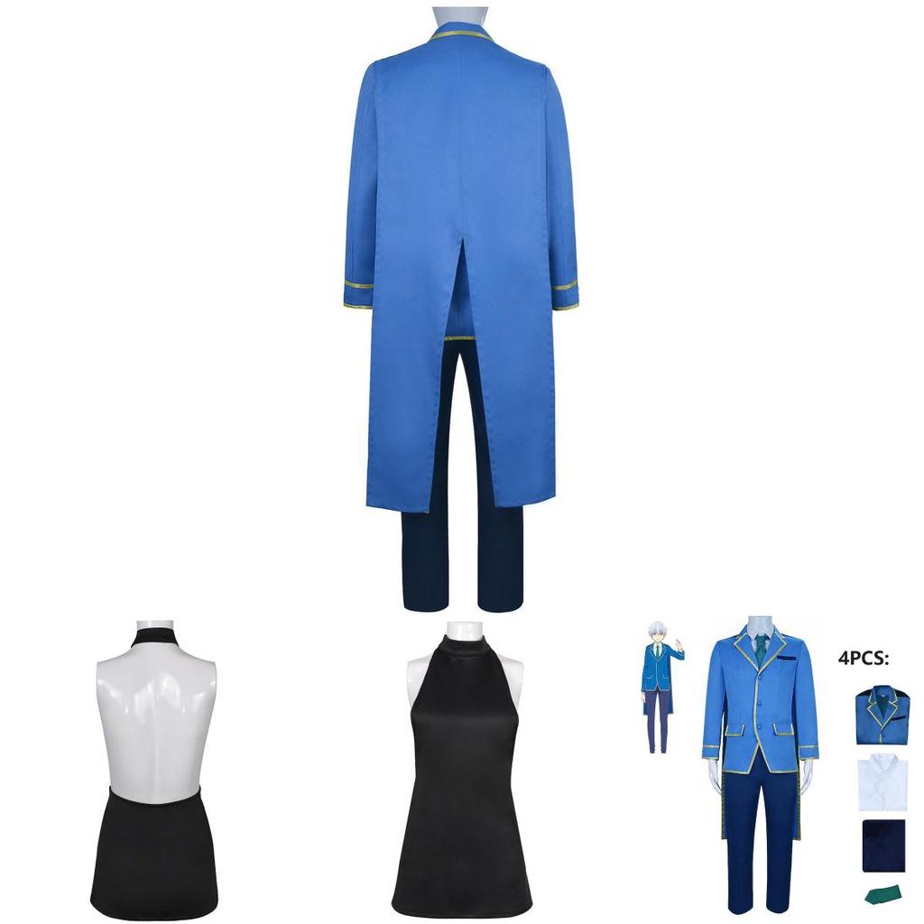 High-quality Kinsou No Vermeil Alto Lilia Cosplay Costumes Wig Halloween Carnival Comic Con