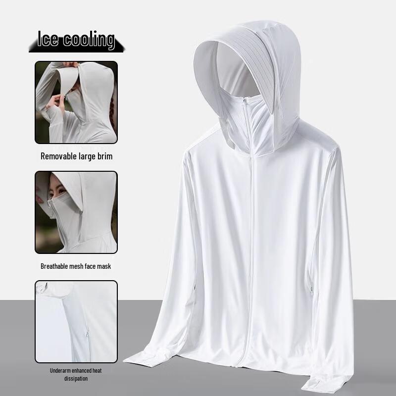 

Gureide Men s Cooling Ice Silk Cycling Sun Protection Jacket