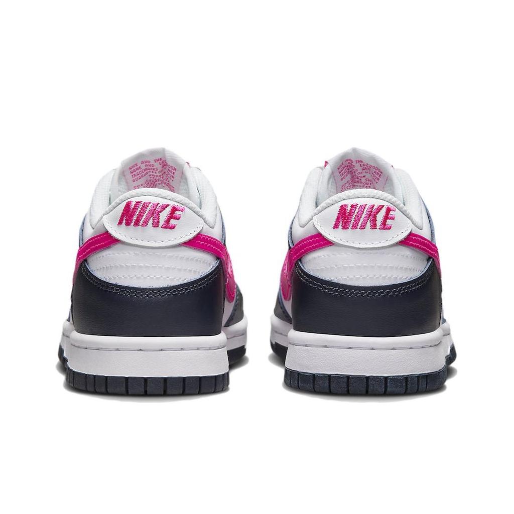 Nike Dunk Low GS Obsidian Fierce Pink Dětské tenisky Modrá Tmavě-obsidiánová bílá FB9109-401