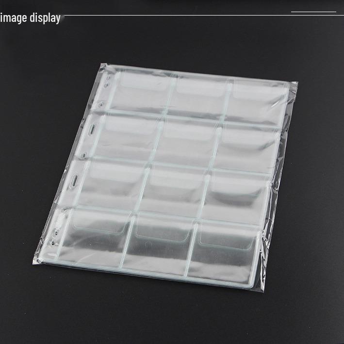 Universal Coin Collection Album with 12 Insertable Loose-Leaf Pages: Includes 9-Hole, 9-Pocket, and 6-Pocket Inner Storage Options