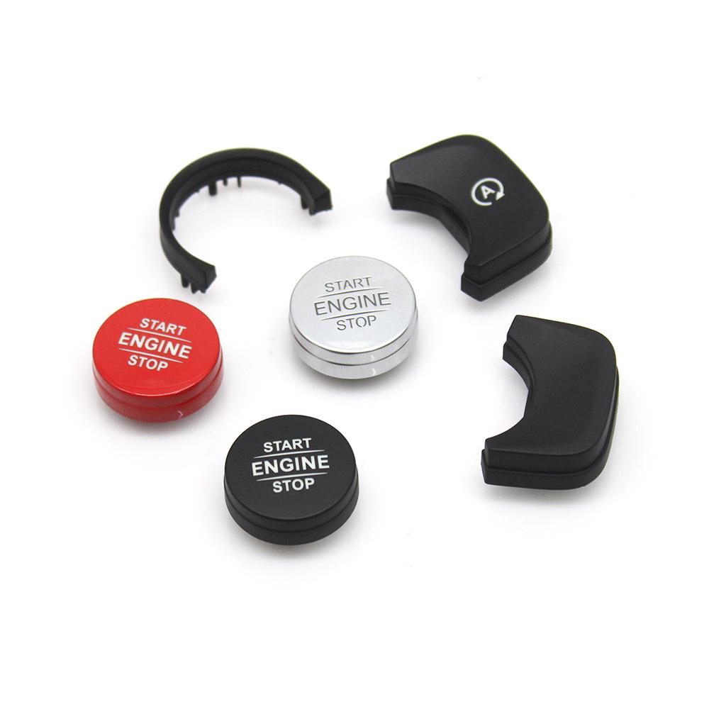 Car Interior Engine Start Stop Button Replace Cover OFF Switch Key Decor For Mercedes Benz GLE G Class W167 W463 W465 G55