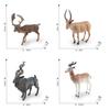 Amazing Static Animal Figurines Including Antelope Goat And Deer For Decoration