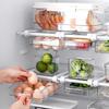 Úložný box do lednice Závěsný design zásuvky Krabička pro uchovávání zdravých potravin Držák pro skladování vajec, zeleniny a ovoce