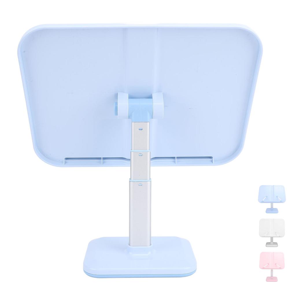 Adjustable Book Holder with Page Clips Multi Angle Adjustment Aluminum Children Reading Stand for La