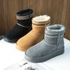 Australian wool snow boots 2025 winter new women's ethnic wind northeast non-slip thick-soled warm snow shoes