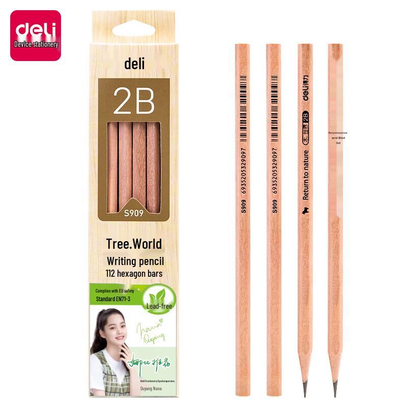 Deli S909 2B Wooden Pencils