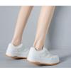 Fashion White Shoes Women's Thick Soled Sports and Leisure Board Shoes
