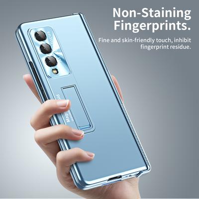 For Galaxy Fold4 Scree Protector Film Fashion Case For Samsung Galaxy Z Fold4 Fold 4 Fold3 Fold 3 5g Zfold4 Full Coverage Cover
