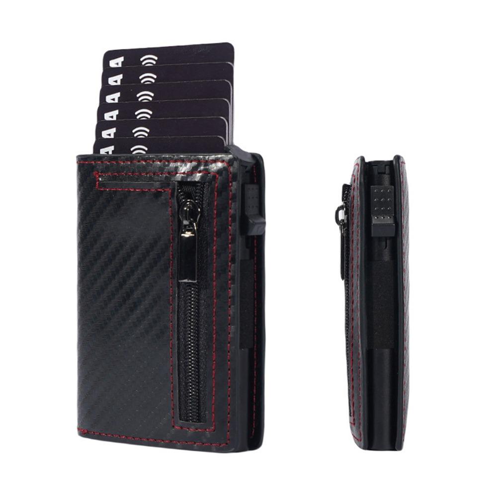 New Luxury Multi-Card Slot Men's Card Bag Rfid Blocking Leather Credit Card Holder Practical Minimalist Bank Cardholder Case