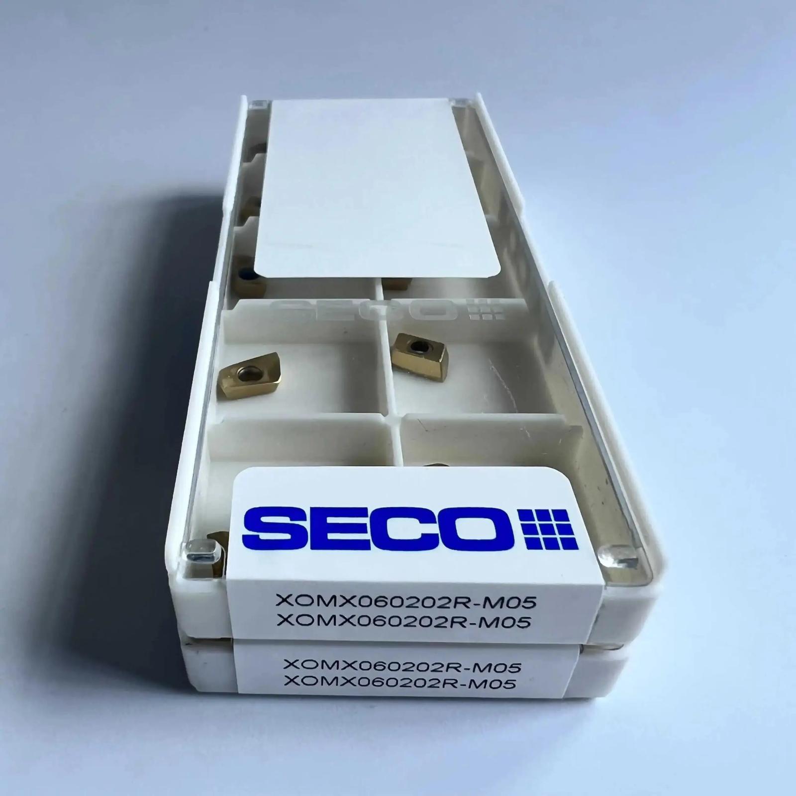 

SECO / XOMX060202R-M05,F30M /Original genuine CNC alloy blade 10 PCS