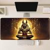 Anubis Ancient Egyptian Mythology Art Large Gaming Mouse Pad Non Slip Rubber Desk Mat For Laptop Keyboard Home Office Workspace