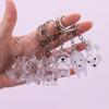 Transparent Dog Fur Storage Pendant Fur Storage Capsule Cute Dog Shape Keychain DIY Accessories Portable Souvenirs Keychain