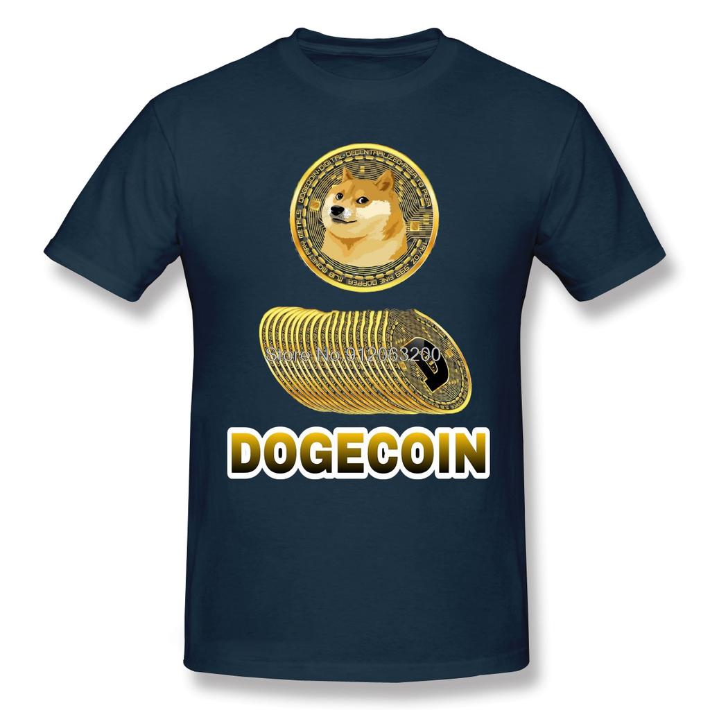 Top Quality Clothing Doge Dogecoin Skyrocketing Bitcoin Currency Tshirt Cryptocurrency Tshirt Fashion Cotton Unisex Shirt