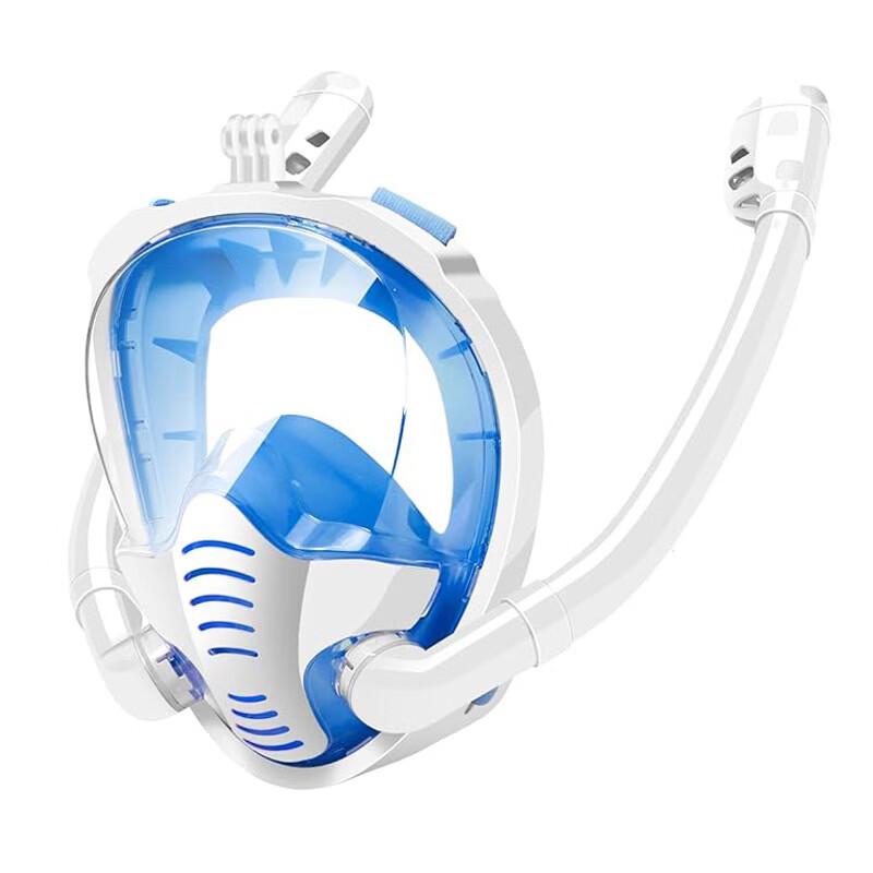 Pulian Double-Tube Full Face Snorkel Mask