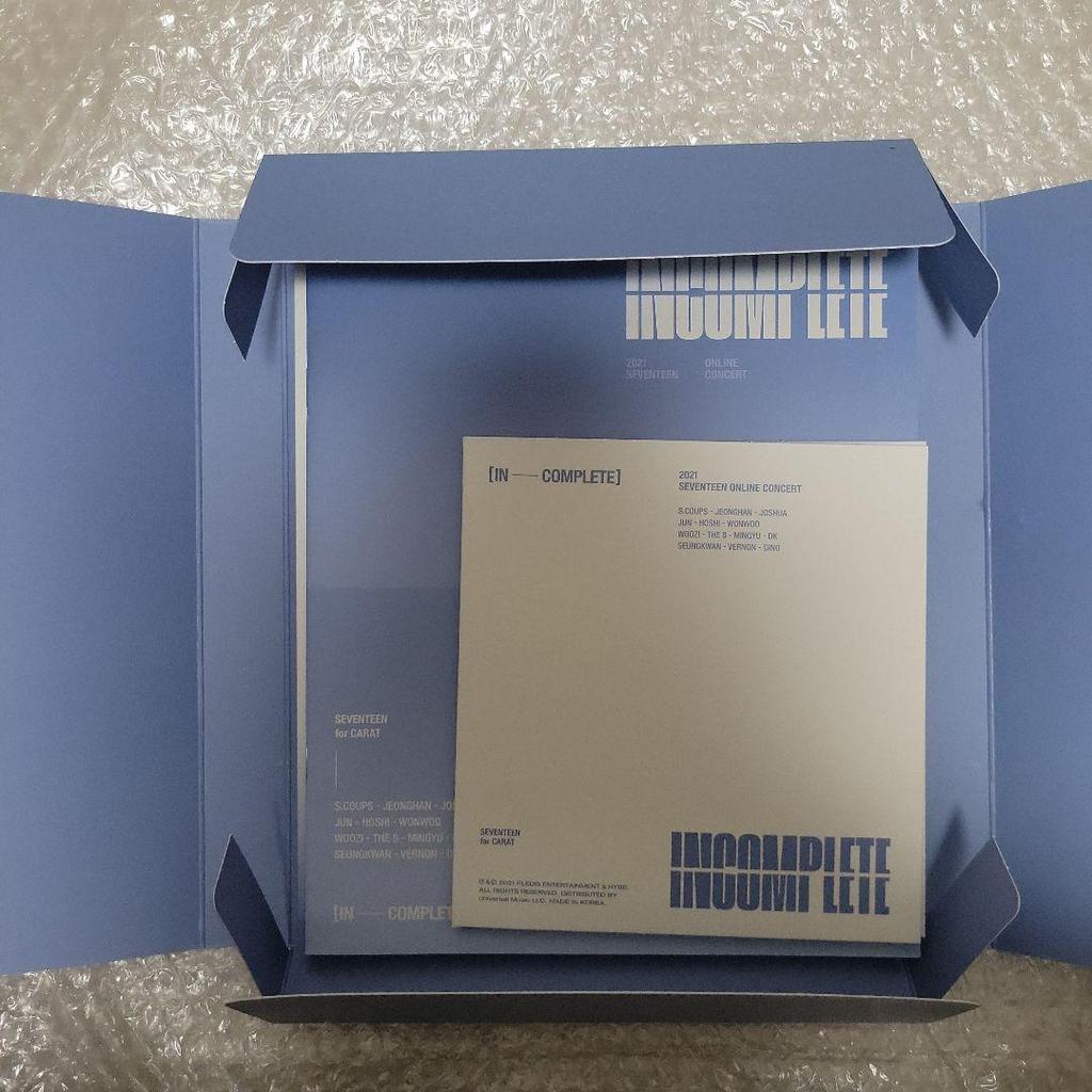 [USED] SEVENTEEN INCOMPLETE DVD SEVENTEEN
