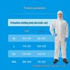 3M 4510 Protective Hooded Suit for Chemical Experiments, Spray Painting, and Dust Protection
