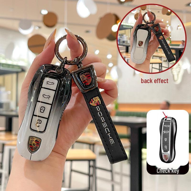Kompatibilní s pouzdry na klíče Porsche: Cayenne, Panamera, Macan, 911, 718 a Taycan.
