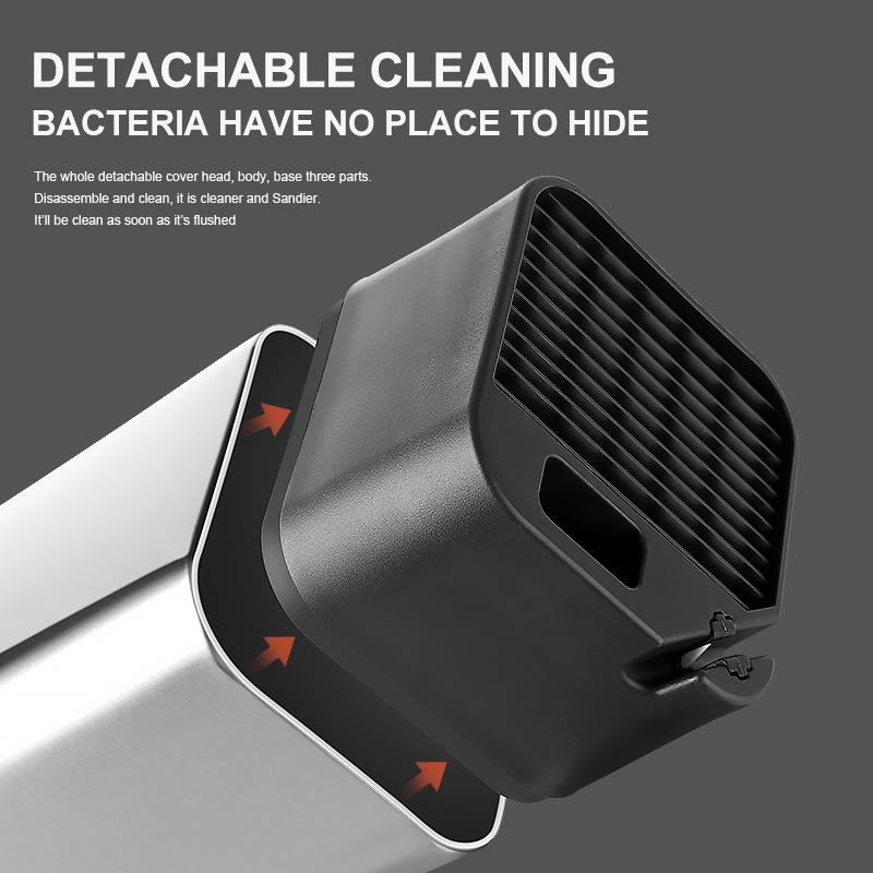 Multi-Functional Stainless Steel Knife Stand with Built-in Sharpener