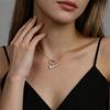 Damila Jewelry Stylish Unique Elegant 925 Sterling Silver 18K Gold Plated More Statement Charm Pendant Layered Necklaces