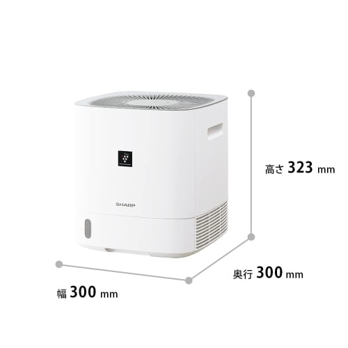 Sharp Clothes Drying Dehumidifier CV-P60-W 5.6L/day Plasmacluster 7000 Dehumidifying well even in winter Desiccant method Low & compact