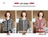 Mom's 2025 Autumn Striped Long-Sleeve Knit Sweater for Middle-Aged & Elderly Women