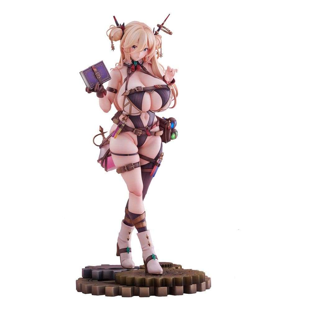 Bamiru Illustration Statue PVC Kanko Romance Illustration 33cm 1/6 Ver. чёрный