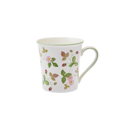 Wedgwood Wild Strawberry Casual 300ml Mug, Green, [Used]