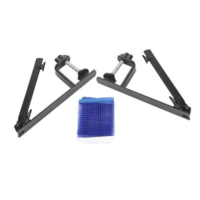 Tischtennisnetz-Set Tragbares Tischtennisnetz mit Metallklemmpfosten Set Zubehör