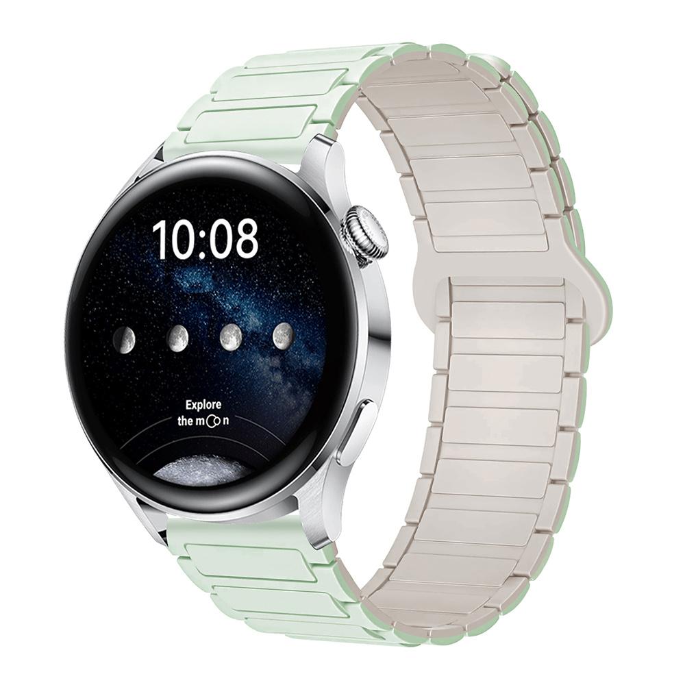 18mm 22mm 20mm Magnetic Silicone Strap For Samsung Galaxy Watch 7 6 5 4 44mm 40mm Sports Band For Galaxy Watch 4 6 Classic 47mm Huawei GT 4/5/6 41mm