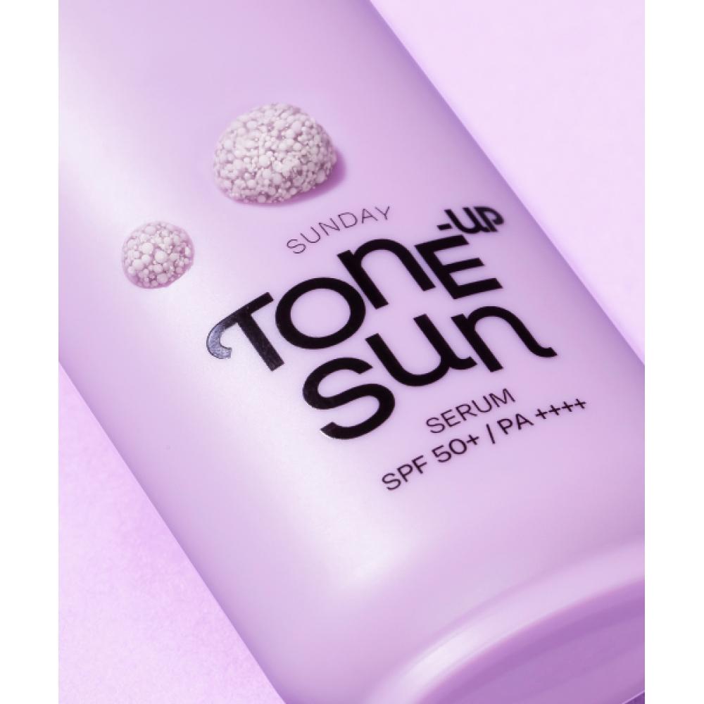 Editb Sunday Violet Tone Up Sun Serum 55ml [spf50+ Pa++++]