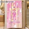 Beach TowelSailor Moon Custom Name Text Personalized Soft Towel for Beach Pool Indoor Home Decor Gift