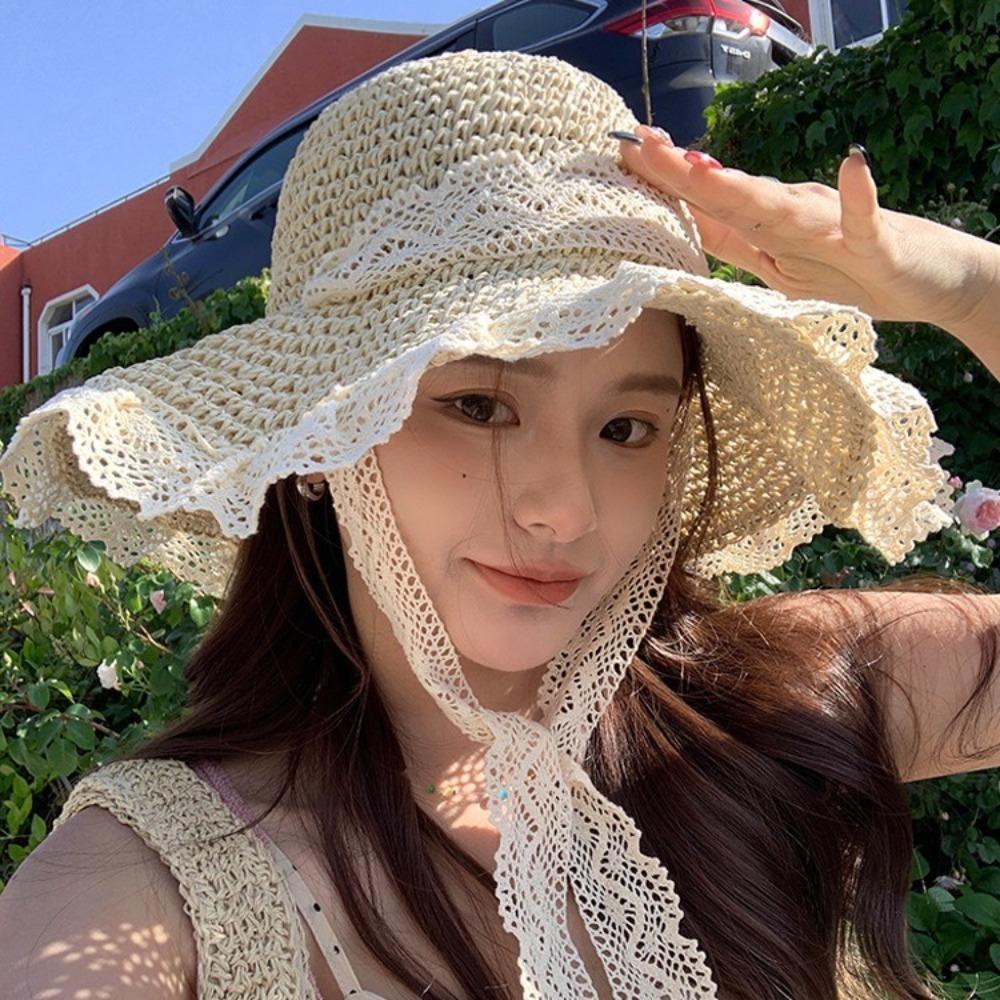 Korean Fashion Sun Hats Beach Fisherman Hat Fashion Visor