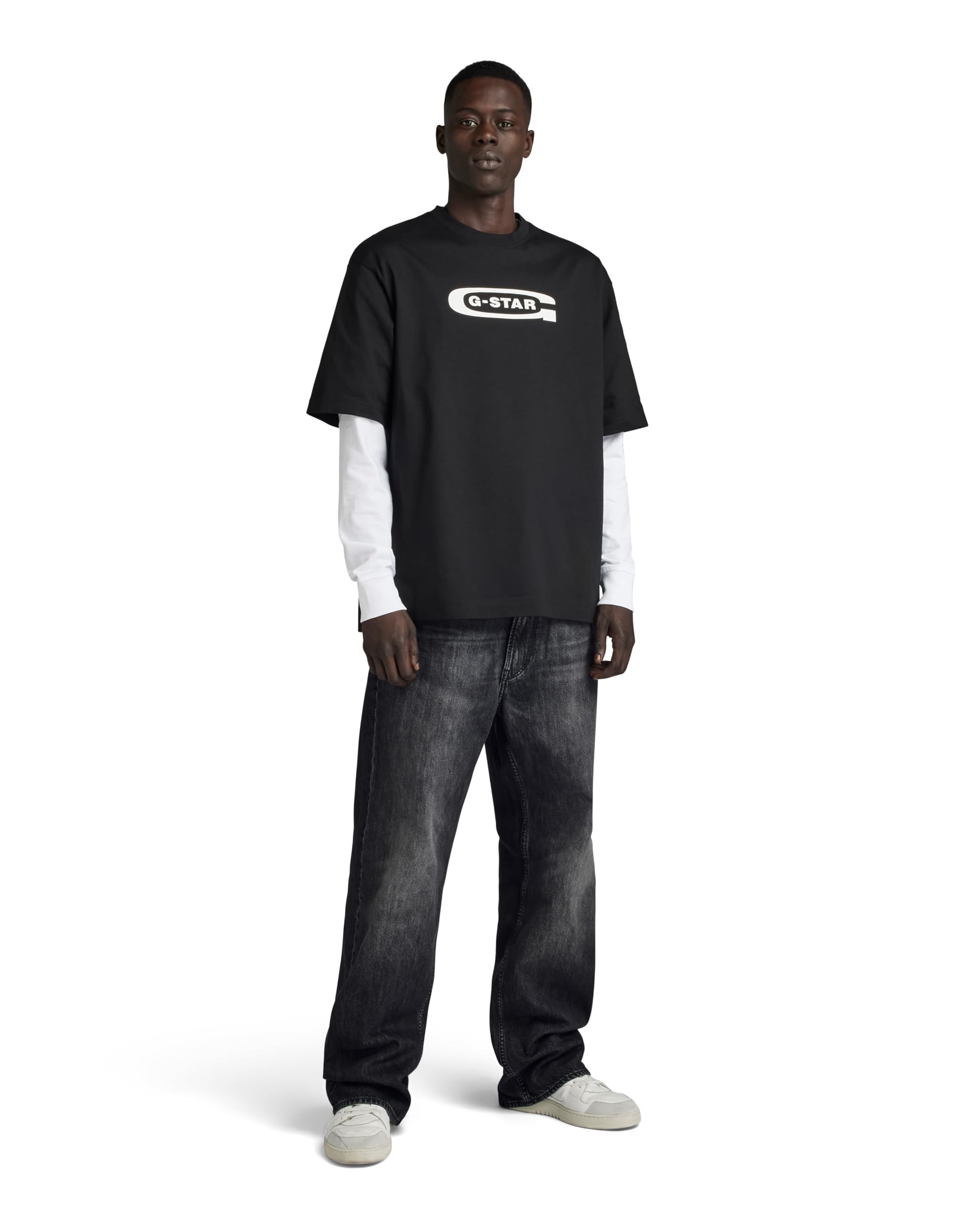 G-Star RAW Jeans Men Denim Pants Relaxed Straight Grey Type 96 Loose D23693-D290-D868-W31/L32