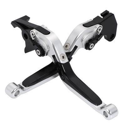 Nakira Brake Clutch Lever Set GSX250R GSR250 GSXR V-Strom250 (silver)